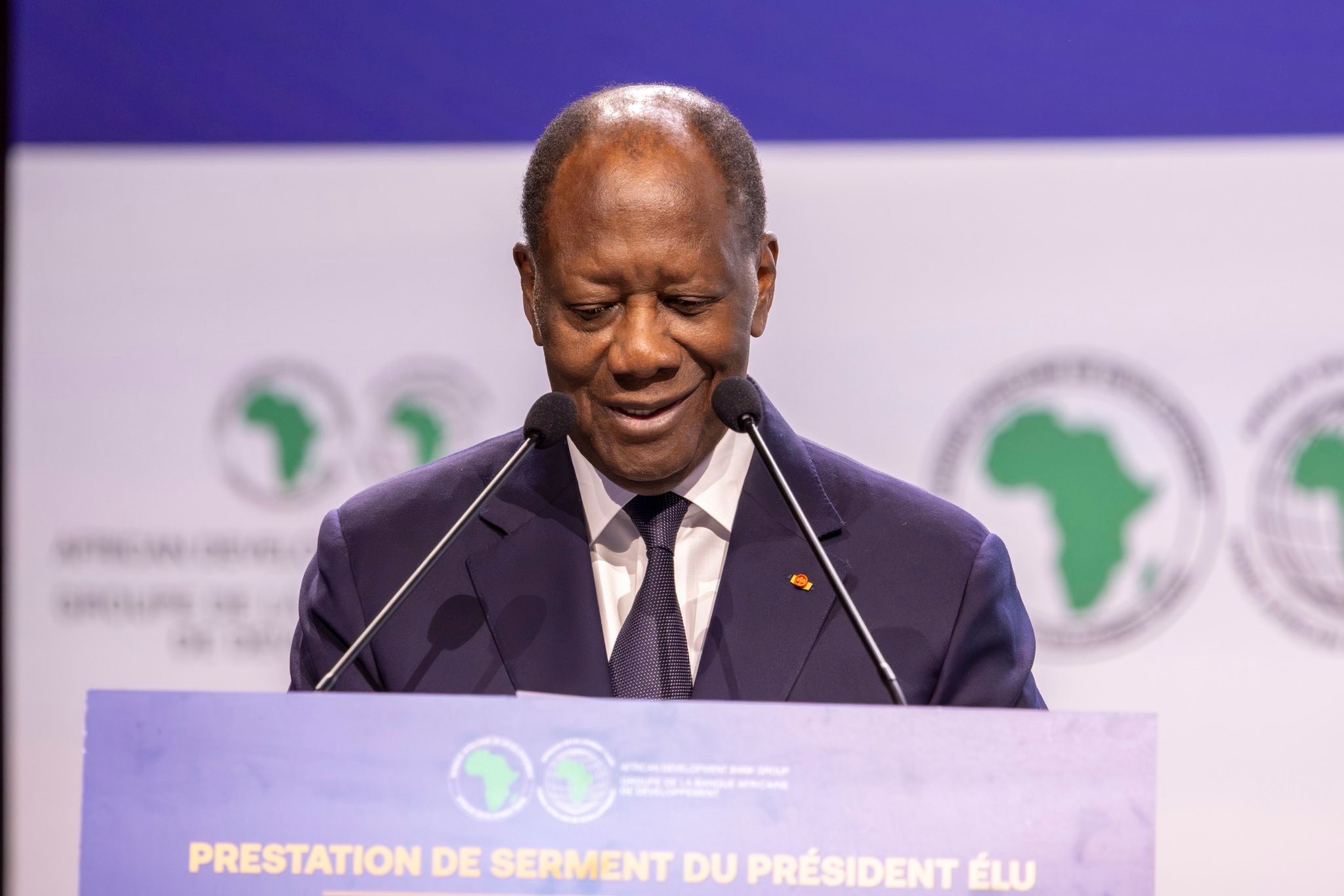 BAD/Prestation de Serment du Président élu: